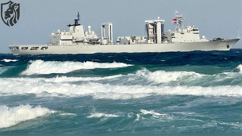 A Chinese Navy Ship in South African Waters