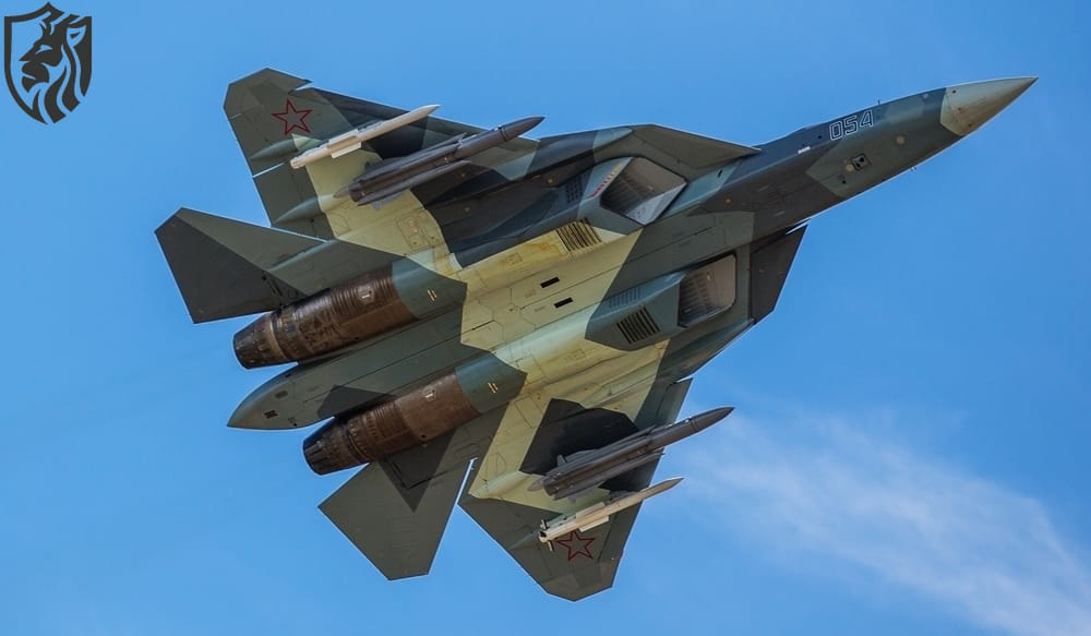 Russian Airforce SU-57 carrying 2x BVRAAM R-37M. Russia Offers R-37M