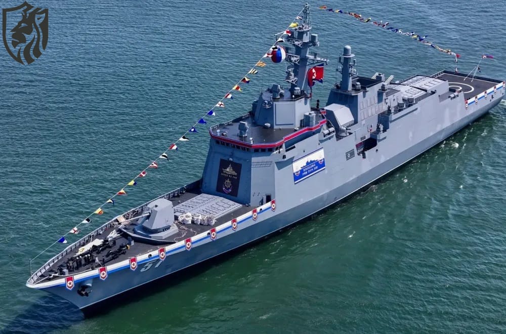 An overall view of the Choi Hyon gives an idea of the extensive VLS provision. KCNA