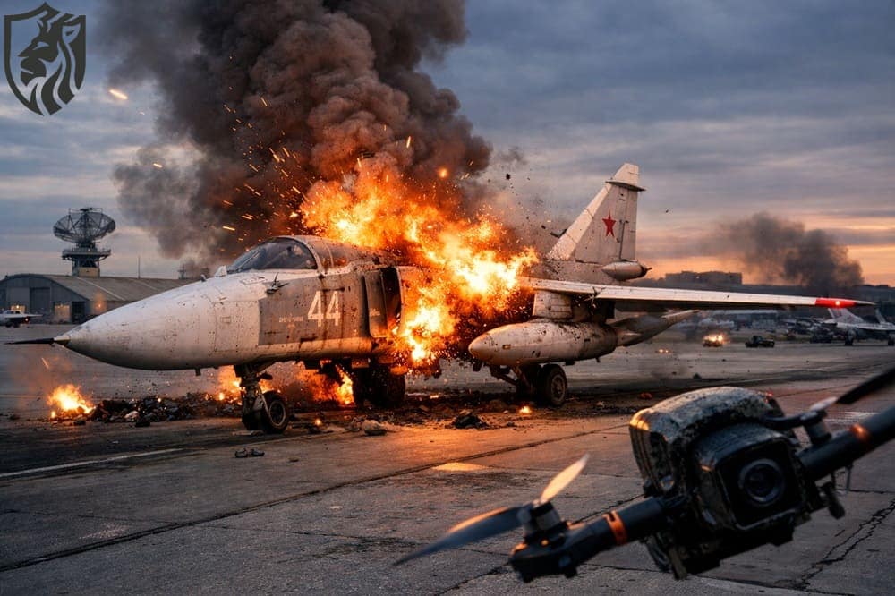 BREAKING: SBU Drone Blitz Hits 15 Russian Warplanes