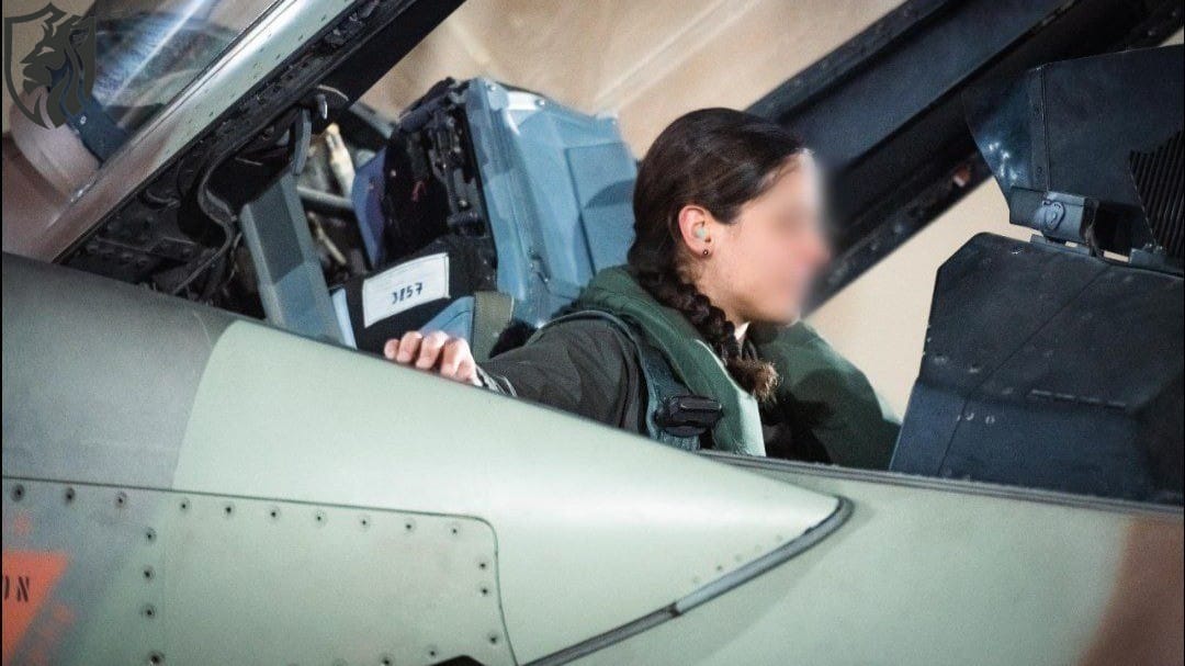 Israeli female fighter pilots in Iran attack.
