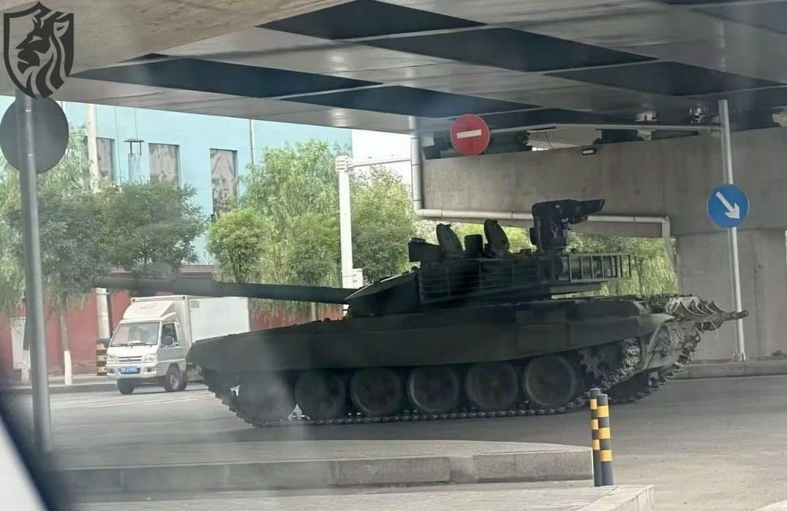Modernized T-72 with a Chinese turret from the Type 96B tank, July 2025. Photo credits: China military