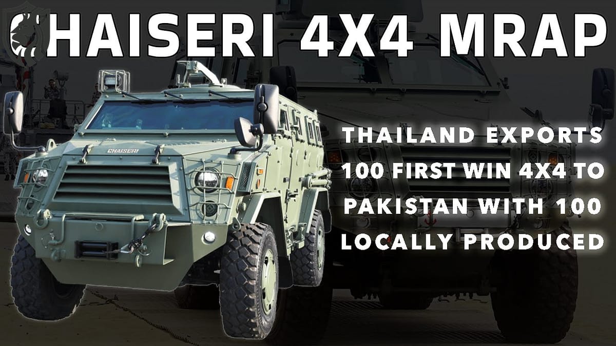 Thailand, Pakistan Seal Armoured Vehicle Deal