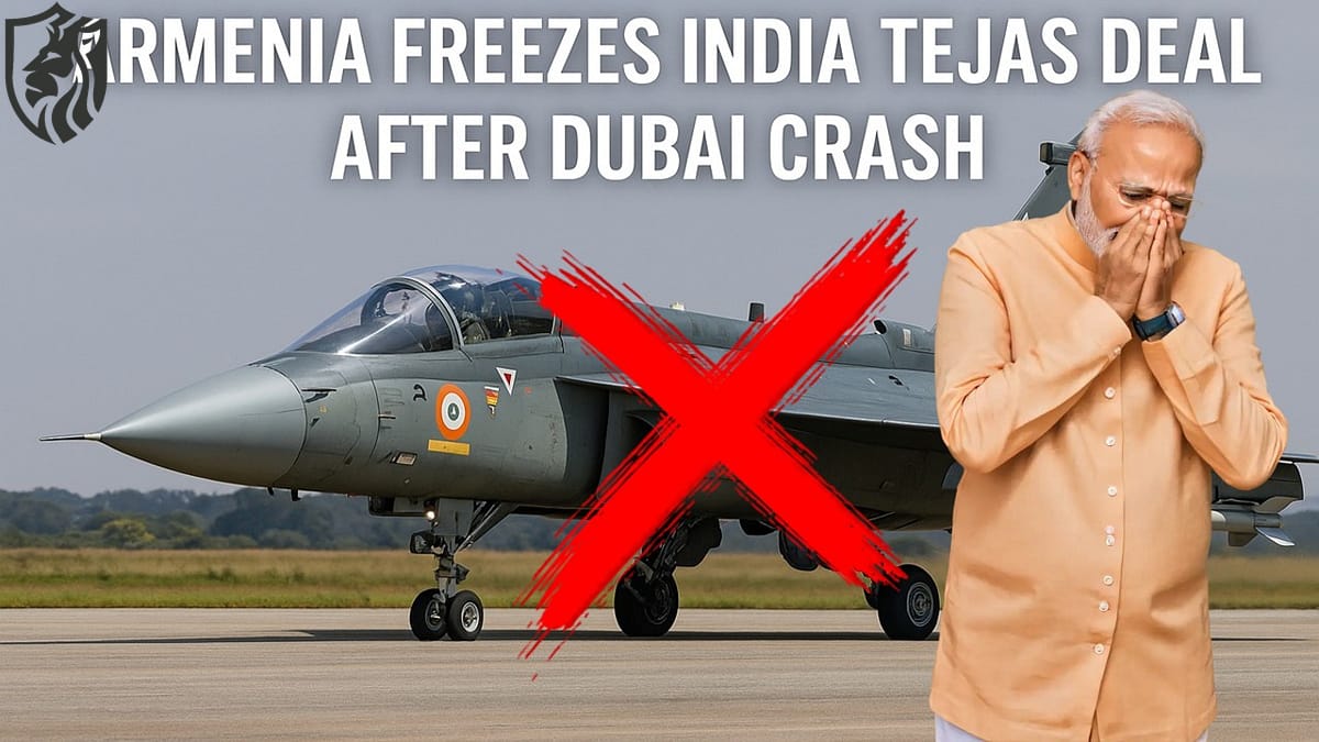 Armenia freezes India Tejas deal after Dubai crash