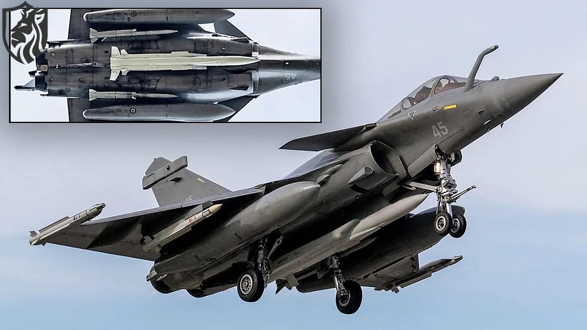 Rafale-fired ASMPA-R missile
