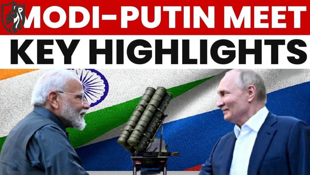 Putin’s India Visit 2025 — Defense Stocks In Focus