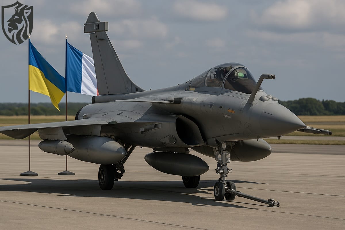 Ukraine signs deal to induct 100 French Rafale fighters