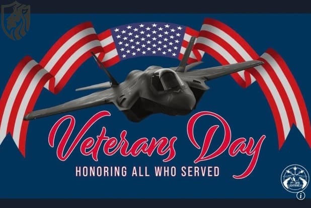 Pentagon Blunder: Chinese Jet on Veterans Day Poster