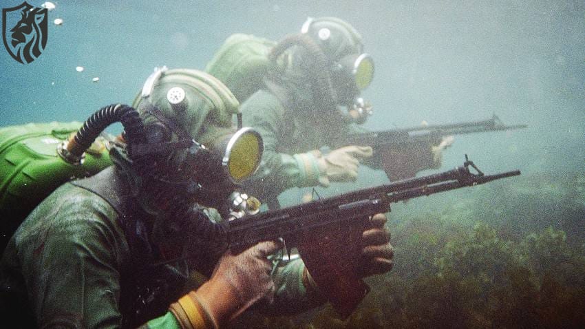 Soviet Frogmen in Angola