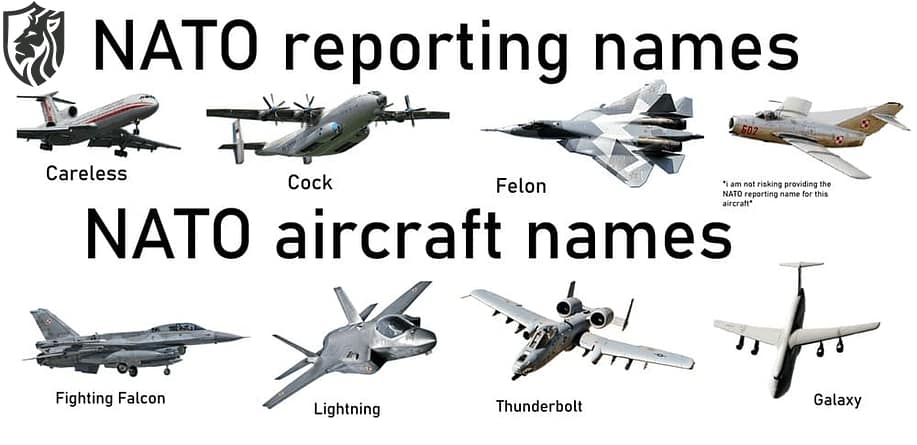 NATO Reporting Names for Soviet Fighters—Rules Explained