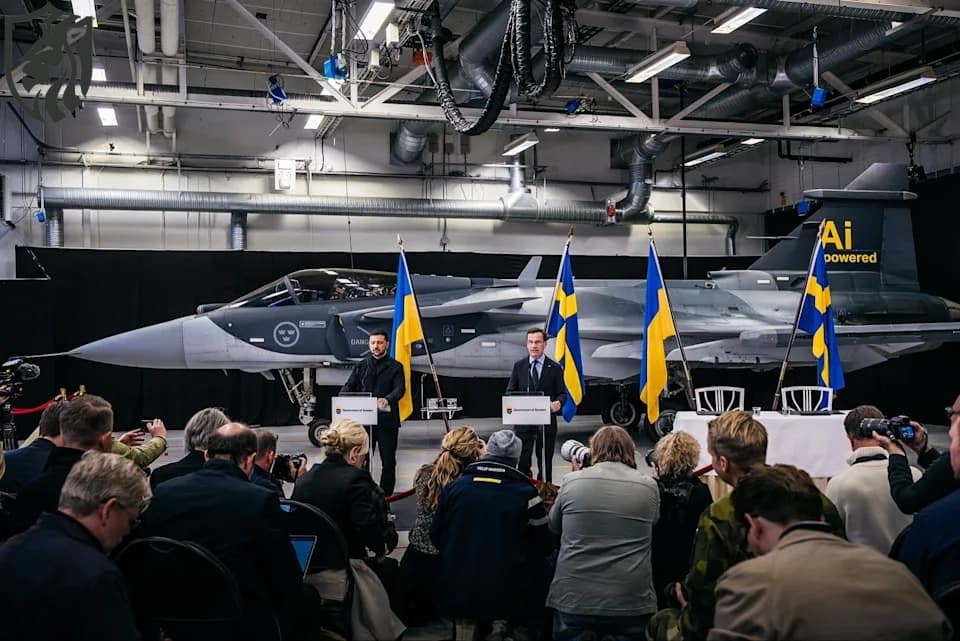 Ukraine Gripen Fighter Order — LOI Signals Airpower Shift