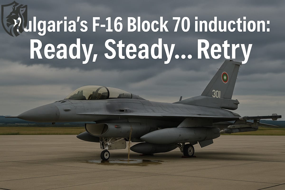 Bulgaria’s F-16 Block 70